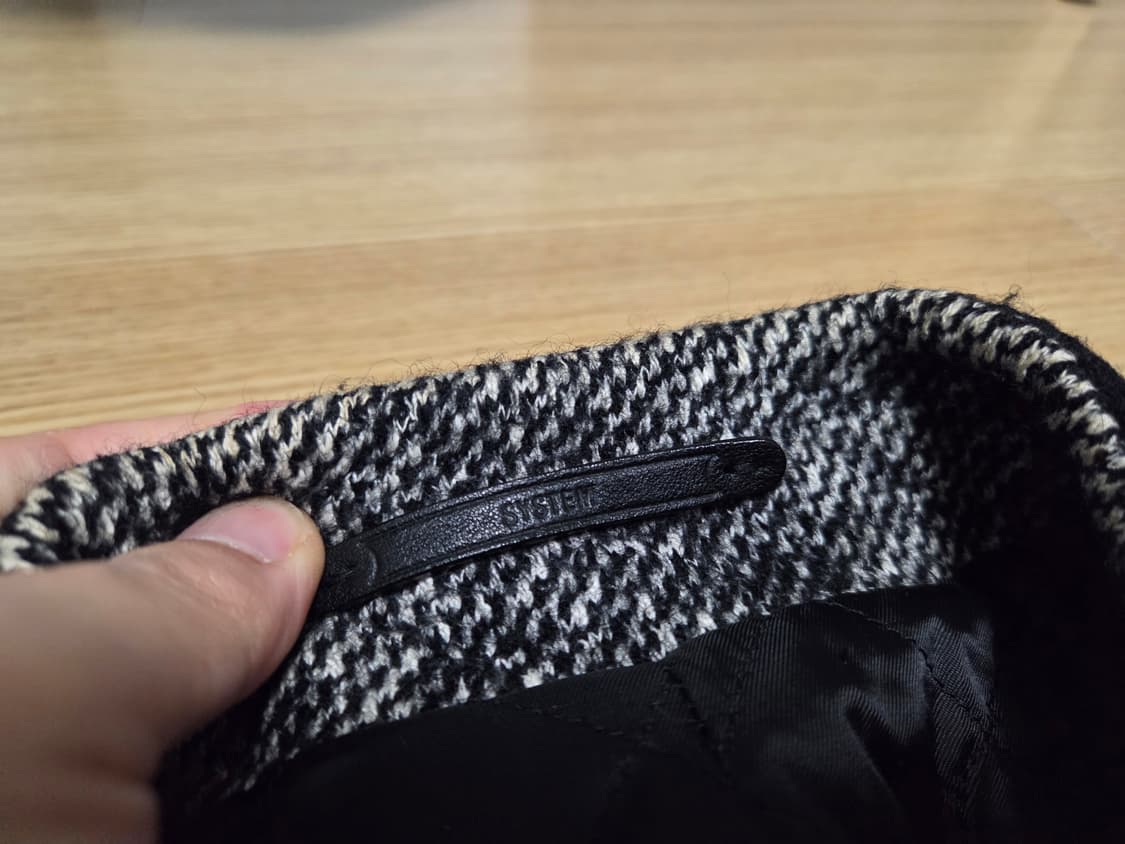 시스템 옴므 트위드  싱글 코트 상품이미지4