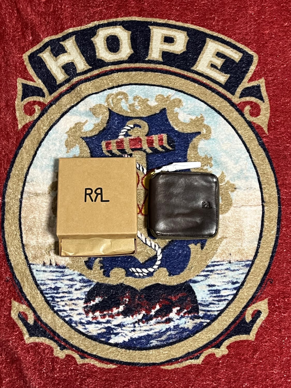 RRL 레더 지퍼 월렛 더블알엘 상품이미지1