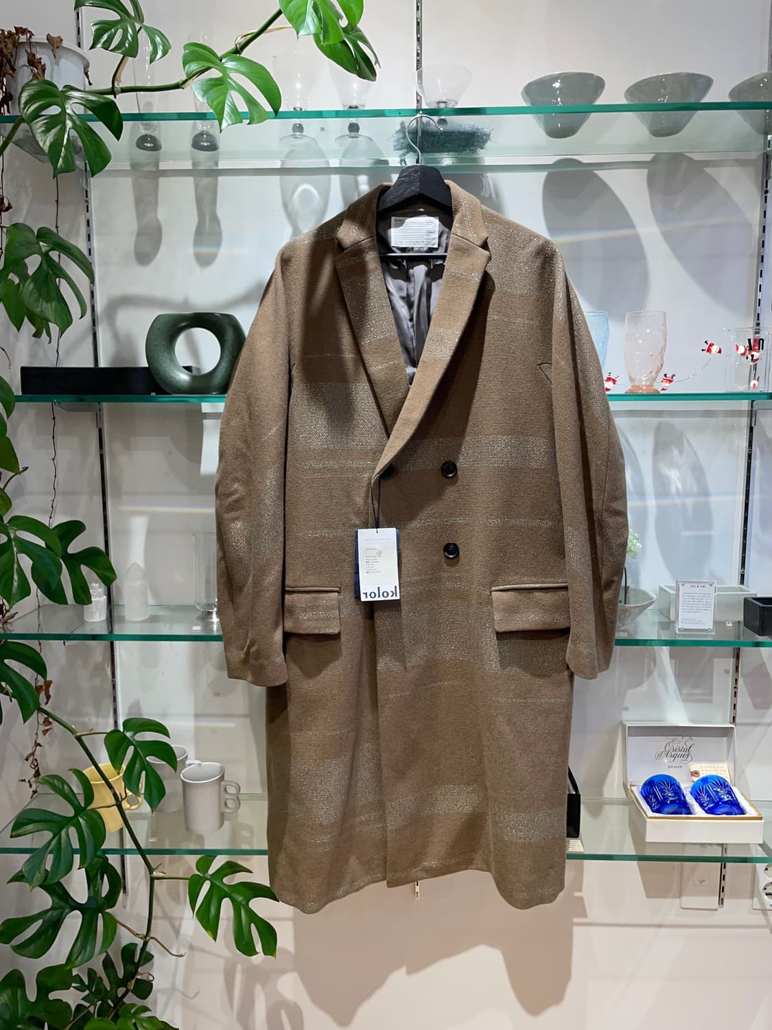 KOLOR melton coat 상품이미지1
