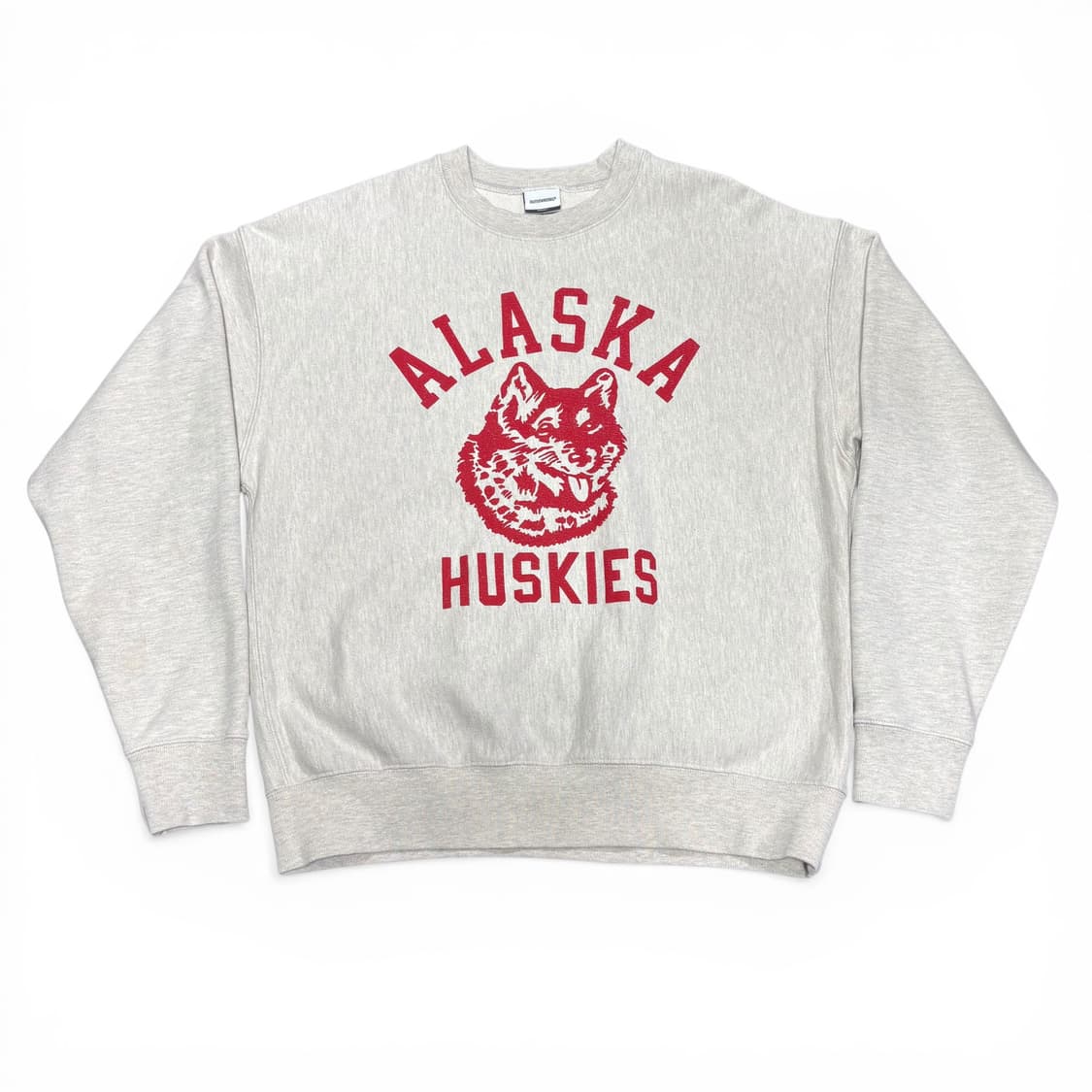 S 95 아웃스탠딩 멜란지그레이 허스키 맨투맨 상품이미지1