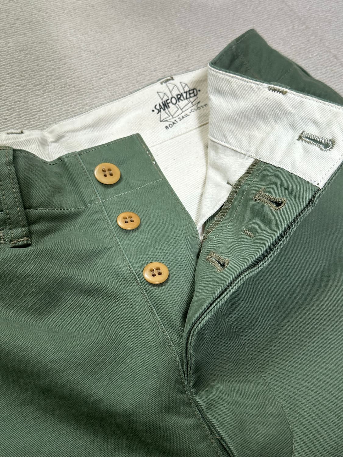브론슨 USMC Officer Trousers Olive 상품이미지3