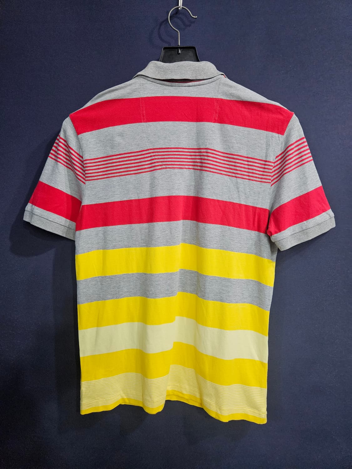 휴고보스 자수로고 스트라이프 줄무늬 남성 95 카라반팔티  상품이미지2