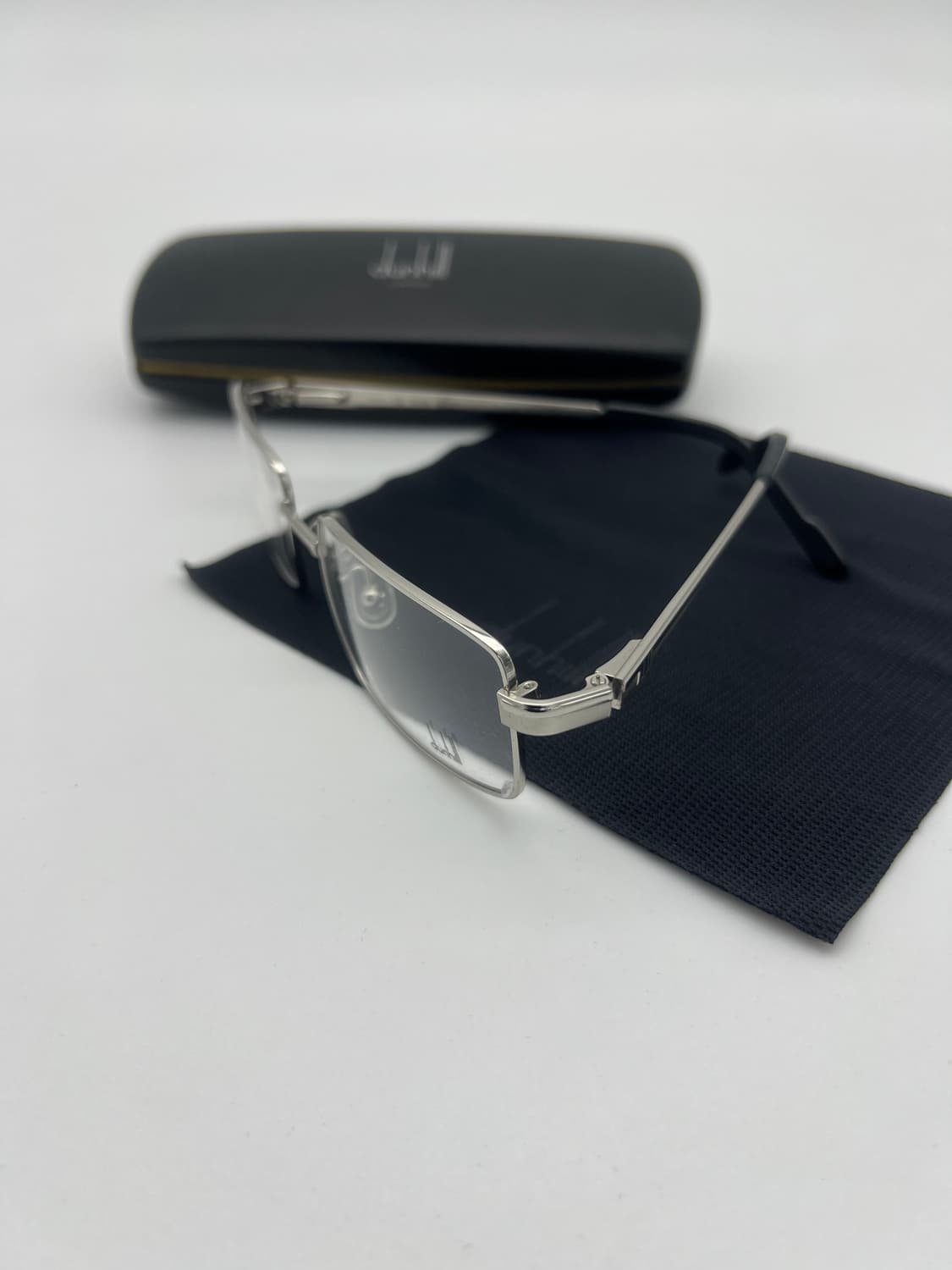 던힐 dunhill 직사각 메탈테 안경 DU10201 상품이미지4