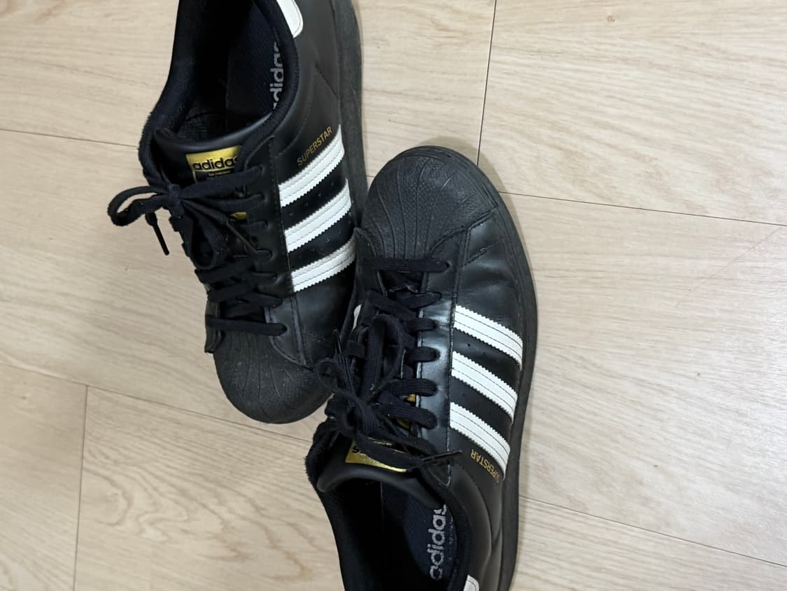 아디다스 슈퍼스타 블랙 275 상품이미지4