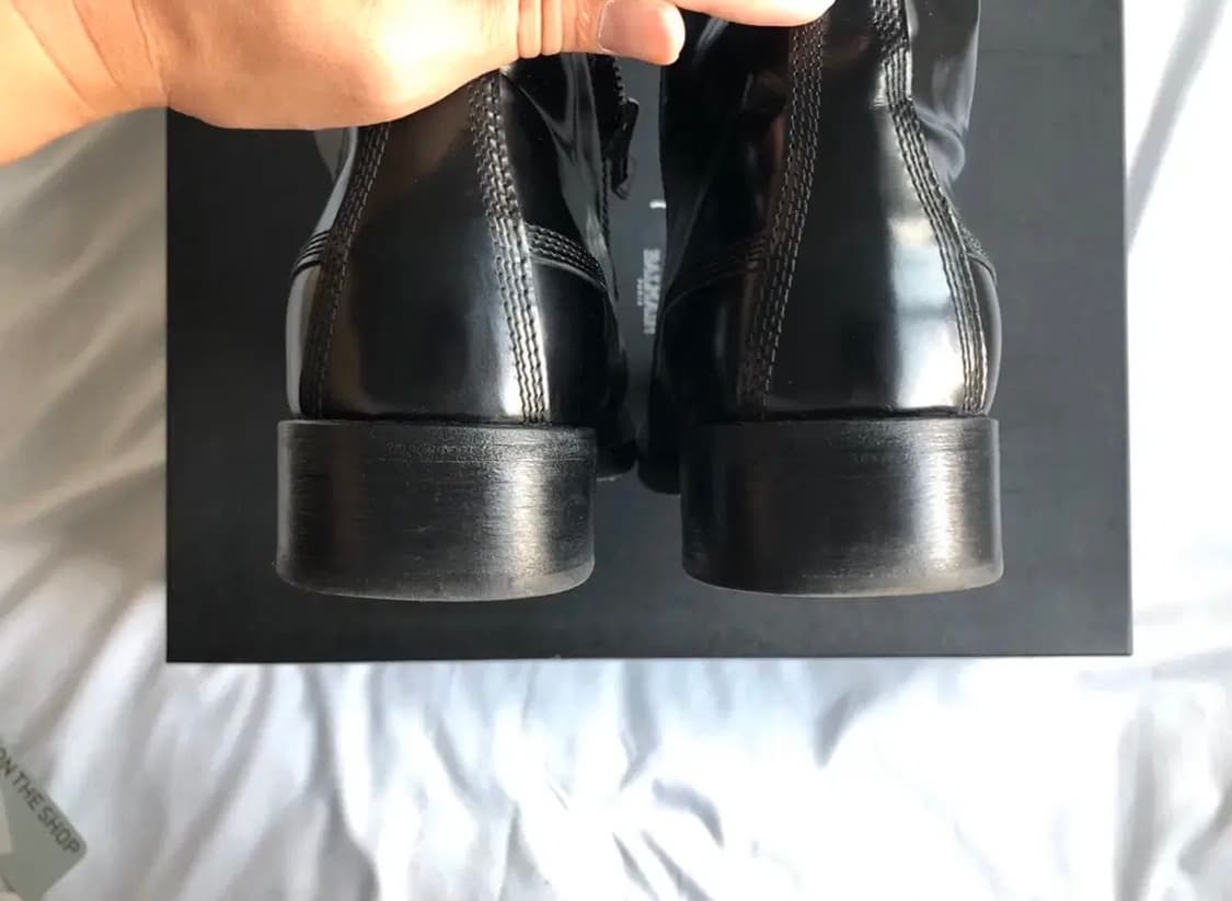 [42] 발망 balmain 초판 사이드지퍼 레인저부츠 상품이미지5