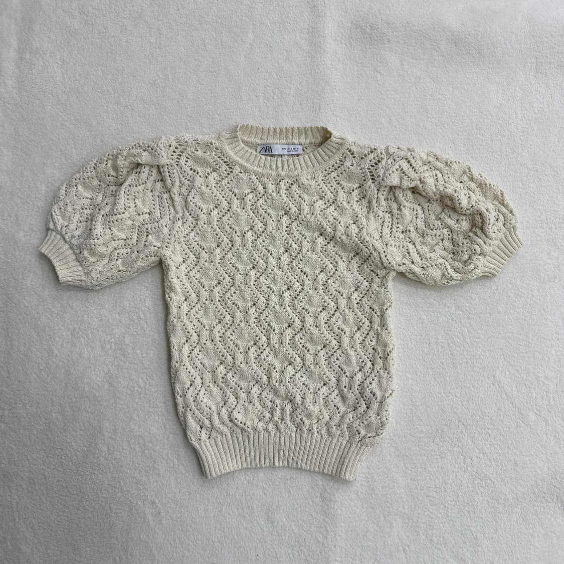 S 자라 반팔 스웨터 0311T 상품이미지1