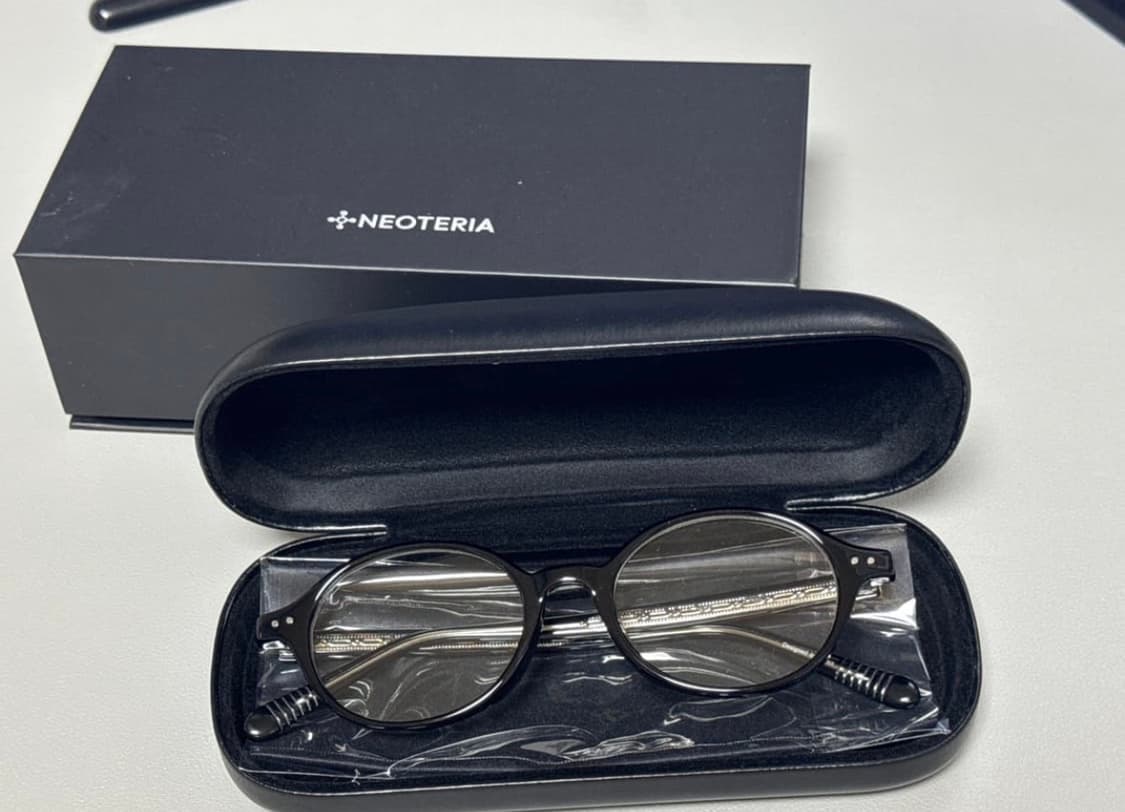 네오테리아 새상품 안경 상품이미지2