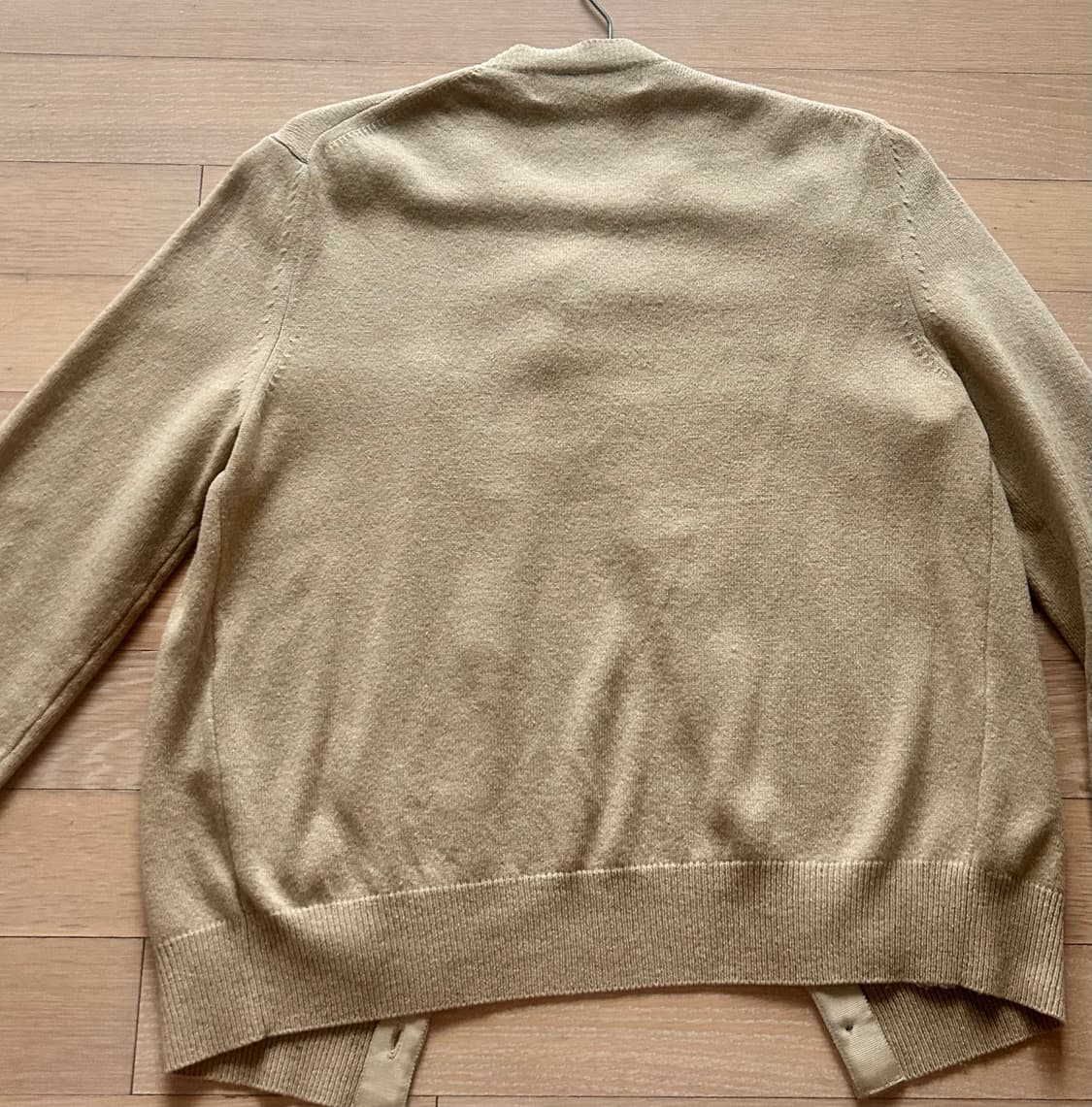 꼼데가르송 play 라인 베이지 가디건 상품이미지2