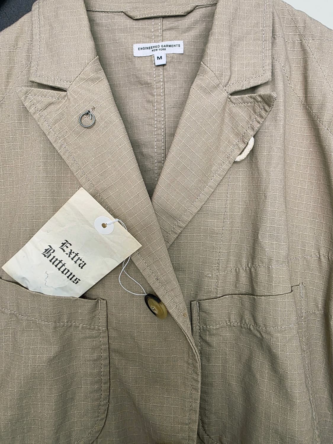 엔지니어드가먼츠  베드포드 자켓 베이지 M 상품이미지5