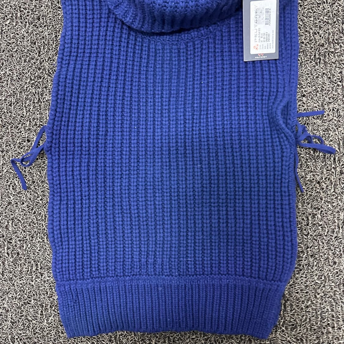 [새상품] 페트레이 여성 울 니트 베스트 조끼 M 상품이미지5