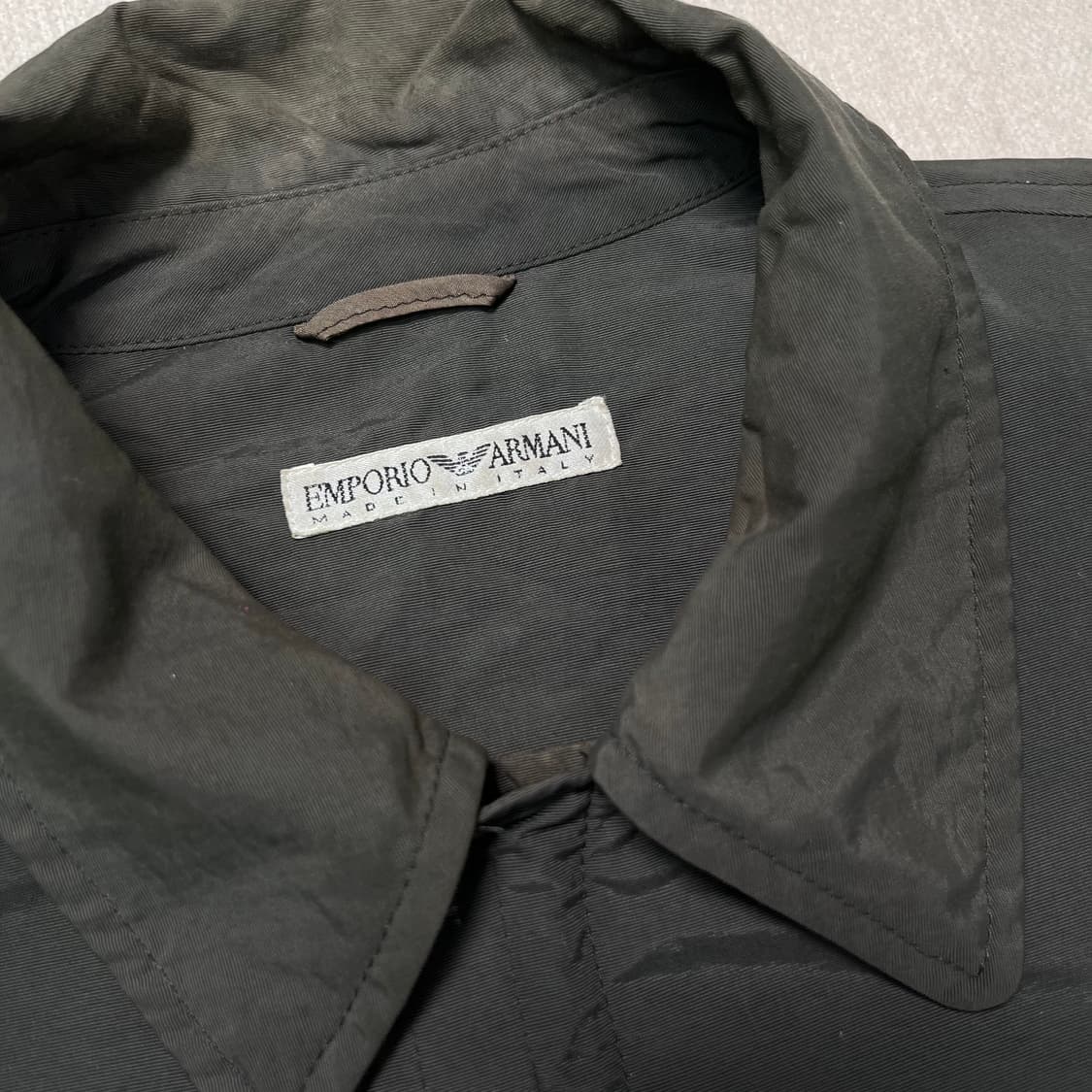 100 알마니 발마칸 나일론 코트 상품이미지2