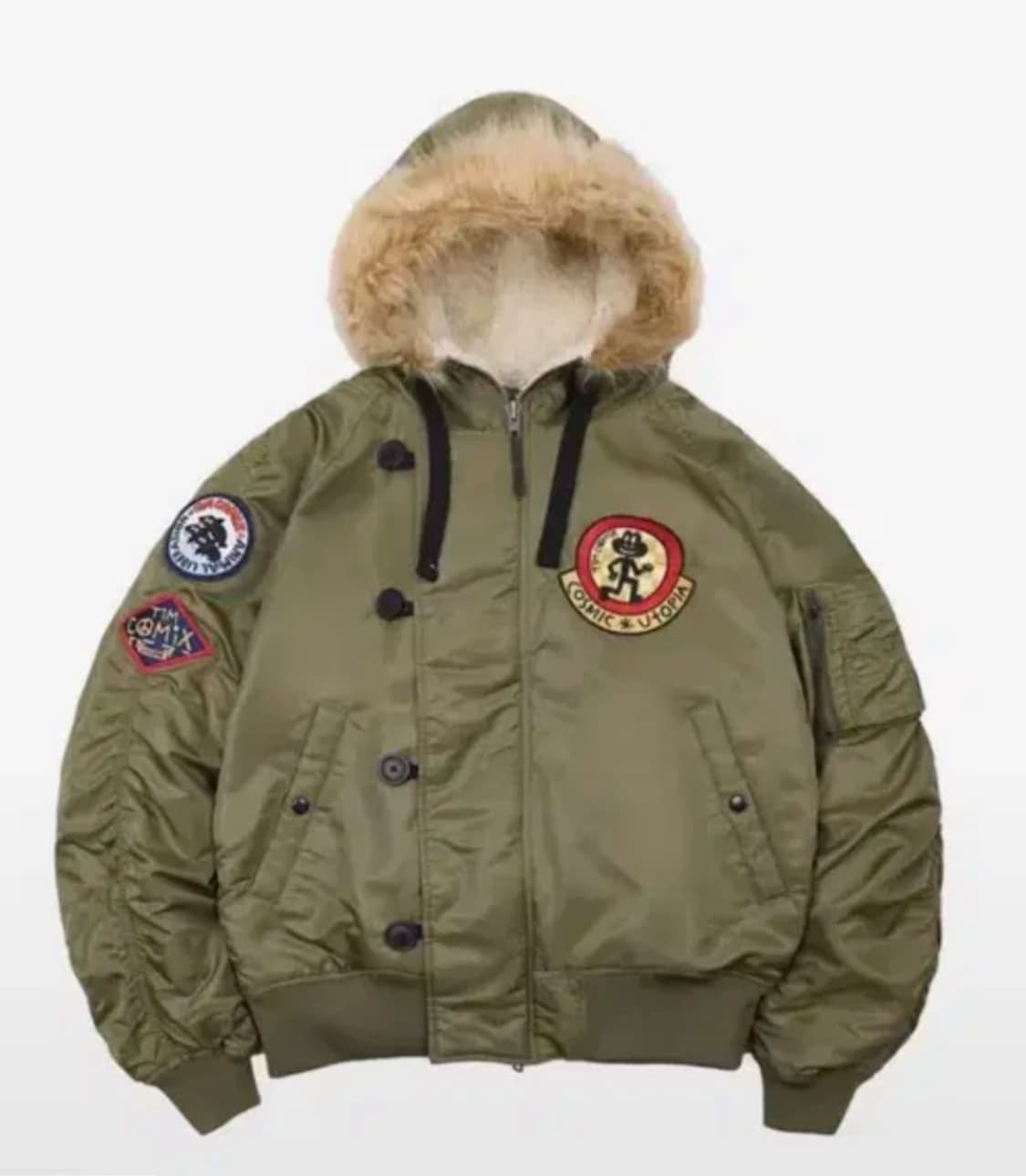 팀코믹스 ma-1 카키 m사이즈 상품이미지1