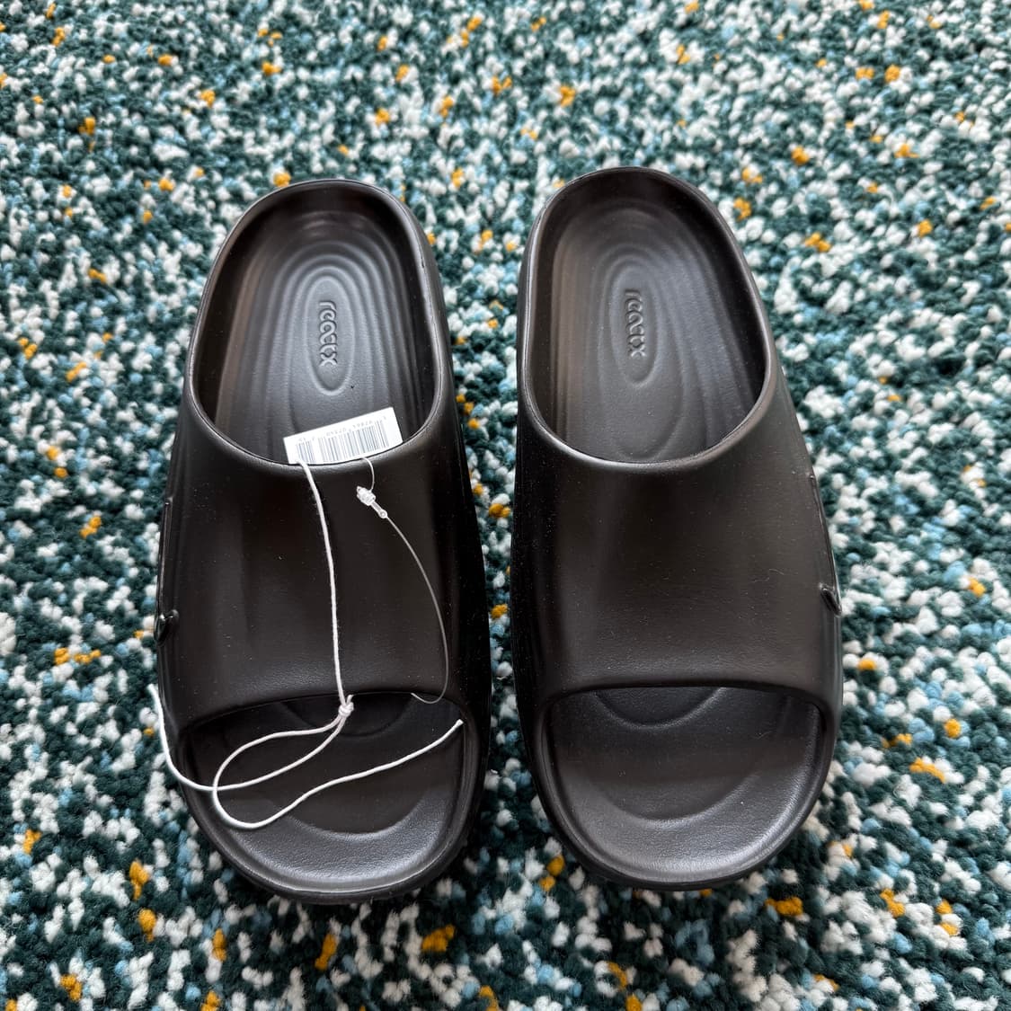 나이키 리액트 리주버네이트 슬라이드 트리플 블랙 상품이미지2