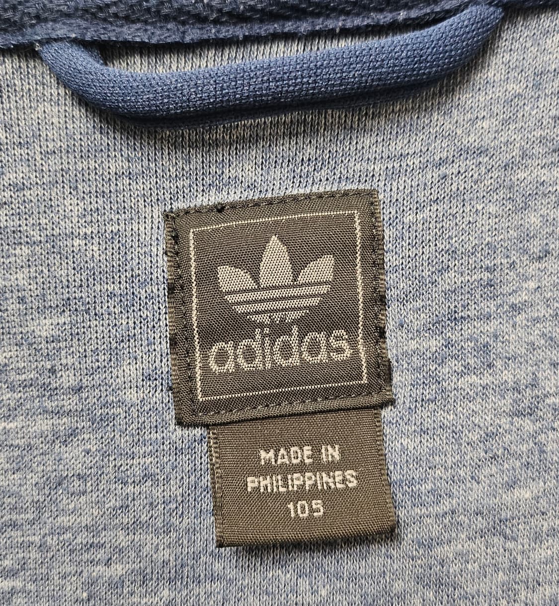 (105)XL☆초대장급☆아디다스 파이어버드 플락 [네이비옐로우] 후드져지 상품이미지2