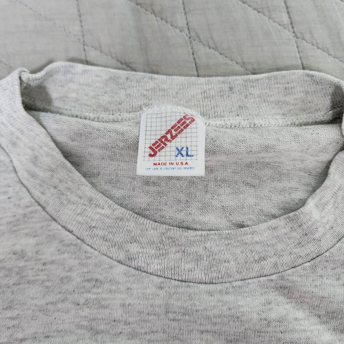[XL] 90s 빈티지 NOT ERD og 피그 티셔츠 그레이 상품이미지8