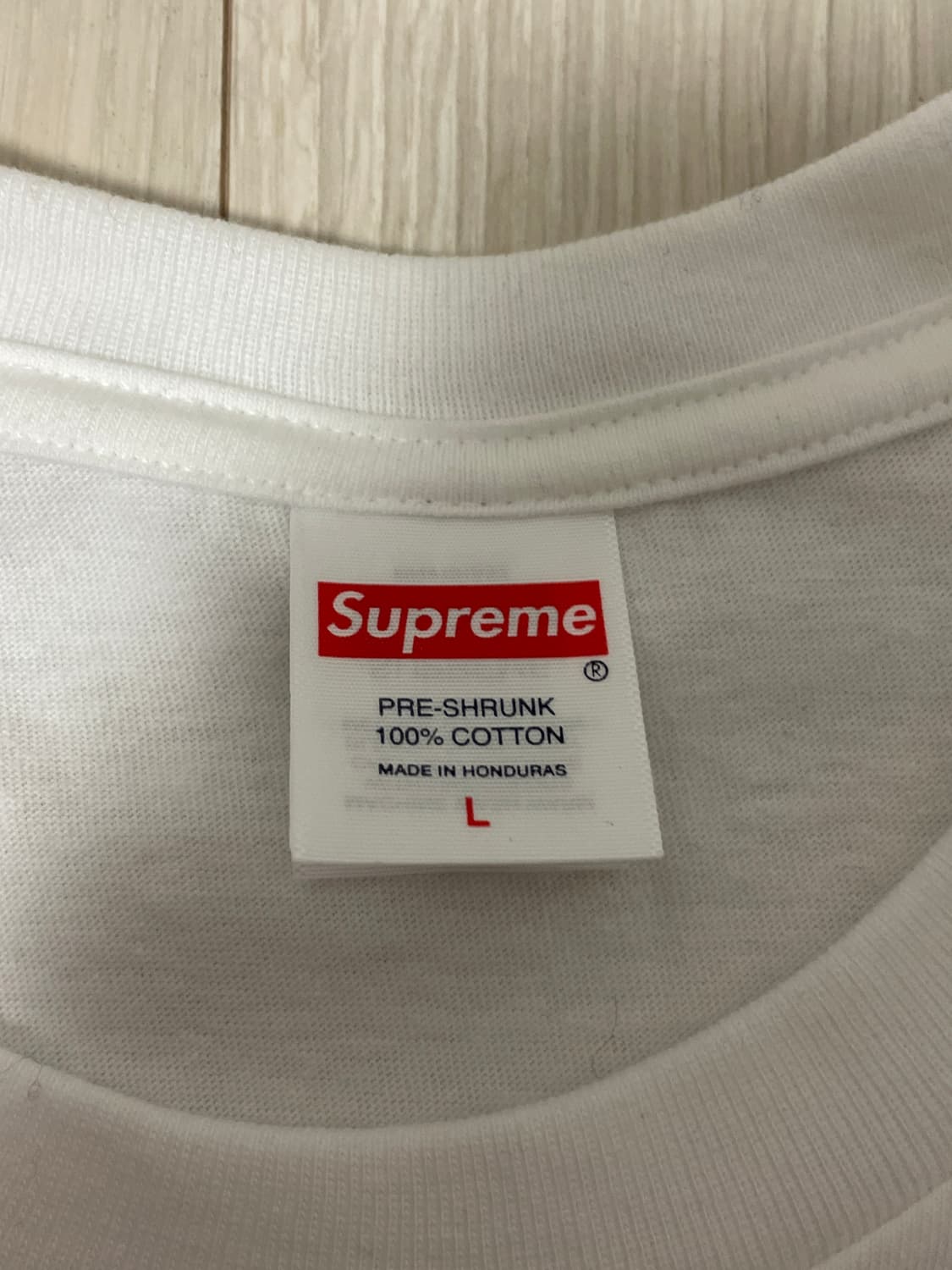 [L]슈프림 JOKE TEE 화이트 상품이미지2