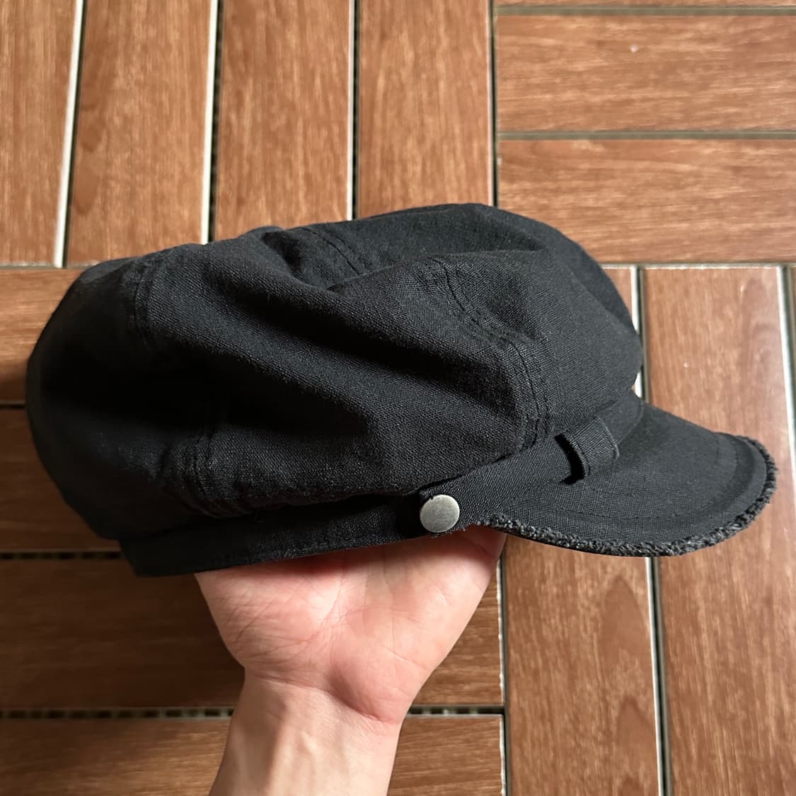 Vintage washing cotton newsboy cap 상품이미지1