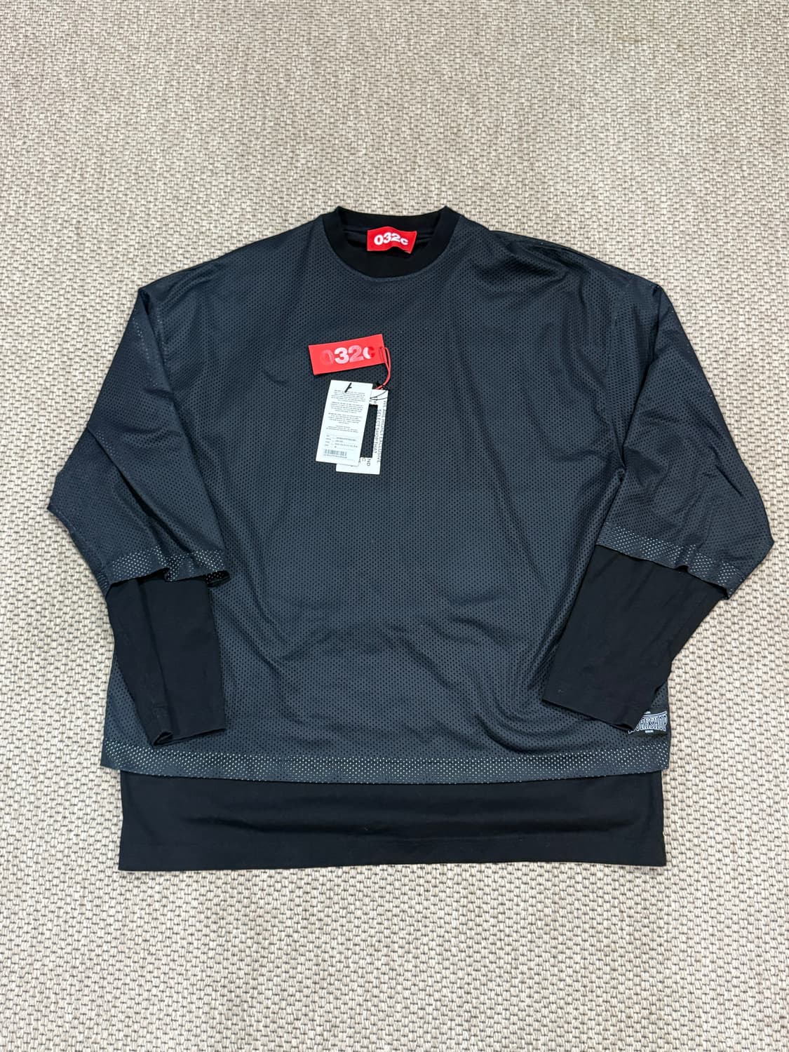 032C "게임" 레이어드 메쉬 셔츠 드레스 M사이즈 상품이미지1