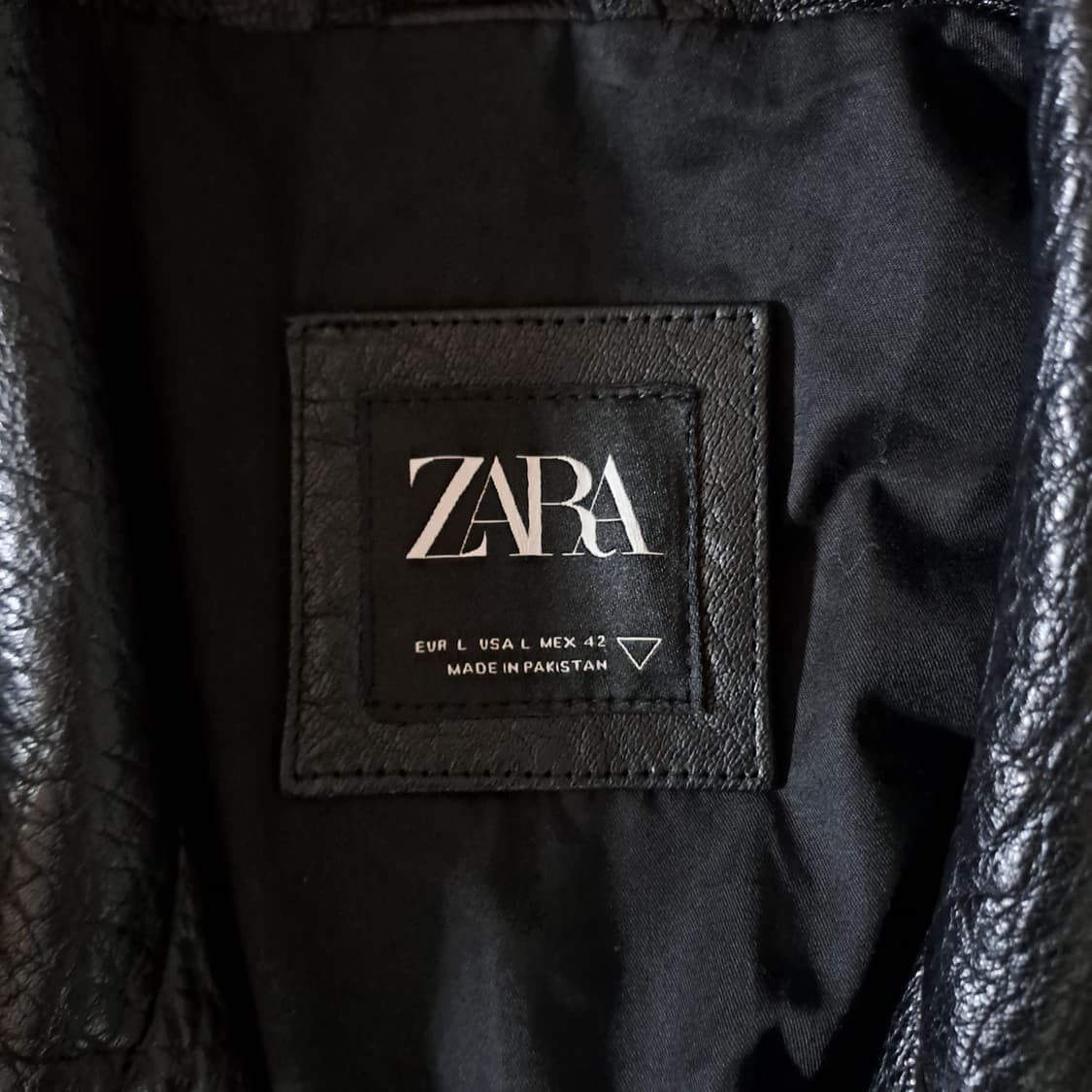 (새상품) 자라 버팔로가죽 자켓 L B214 상품이미지7