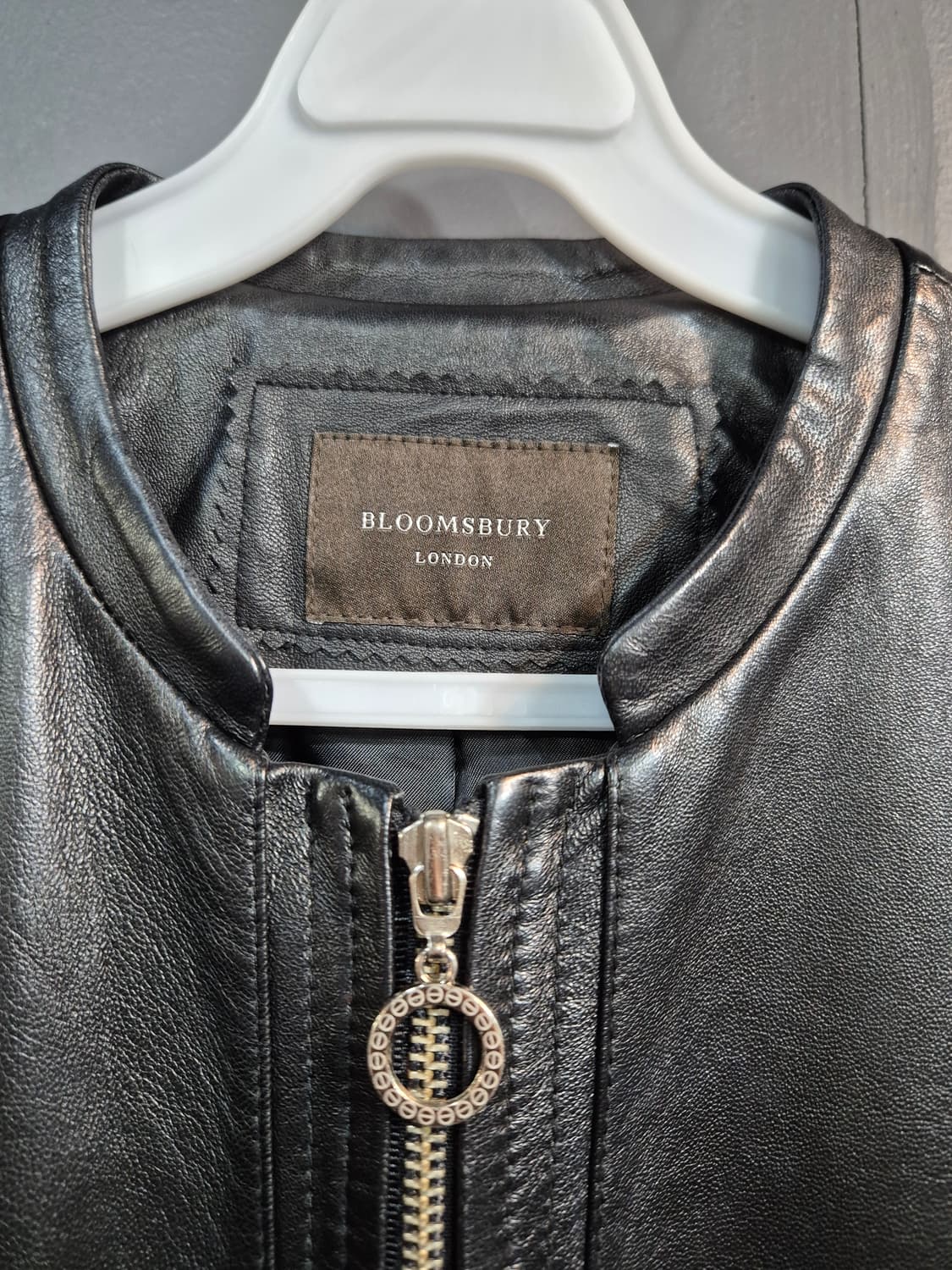 블룸스버리 런던 가죽 자켓  상품이미지3