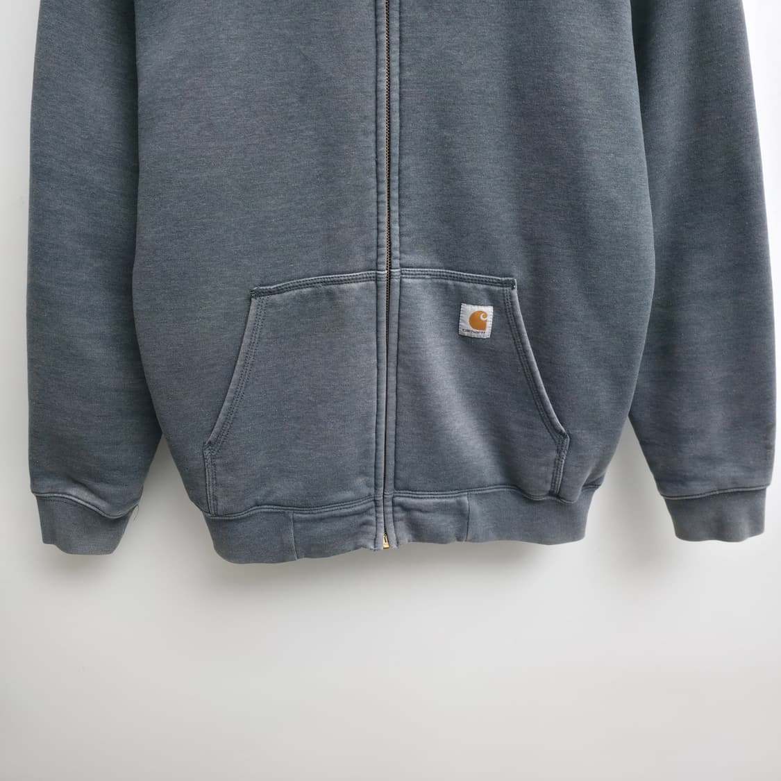 [M] 칼하트 써멀 후드 집업 차콜 그레이 레인 디펜더 상품이미지3