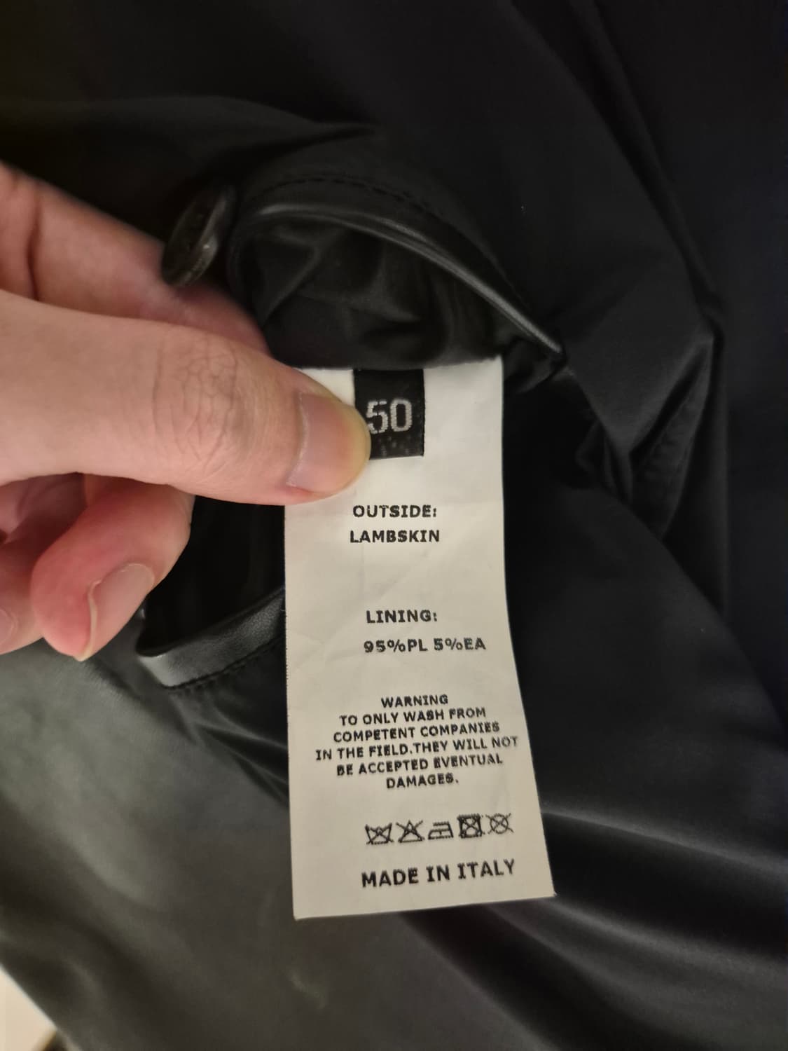 EMMETI 엠메티 램스킨 더블라이더 자켓 50(100) 상품이미지4