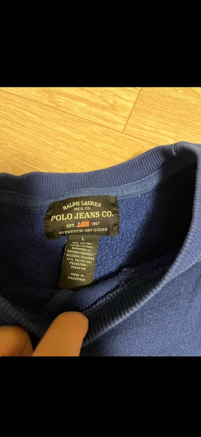 폴로 진스 맨투맨 상품이미지3