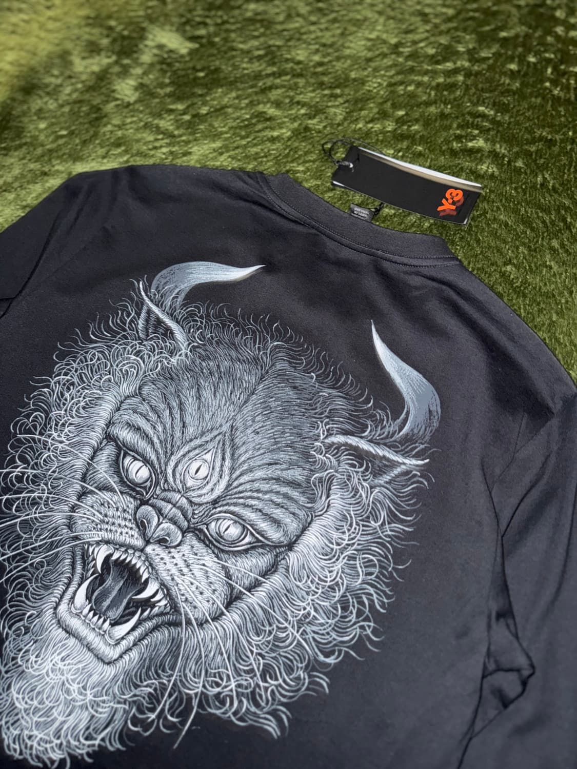 [M] Y-3 요지 야마모토 우먼스 뉴질랜드 올블랙스 롱슬리브 상품이미지8