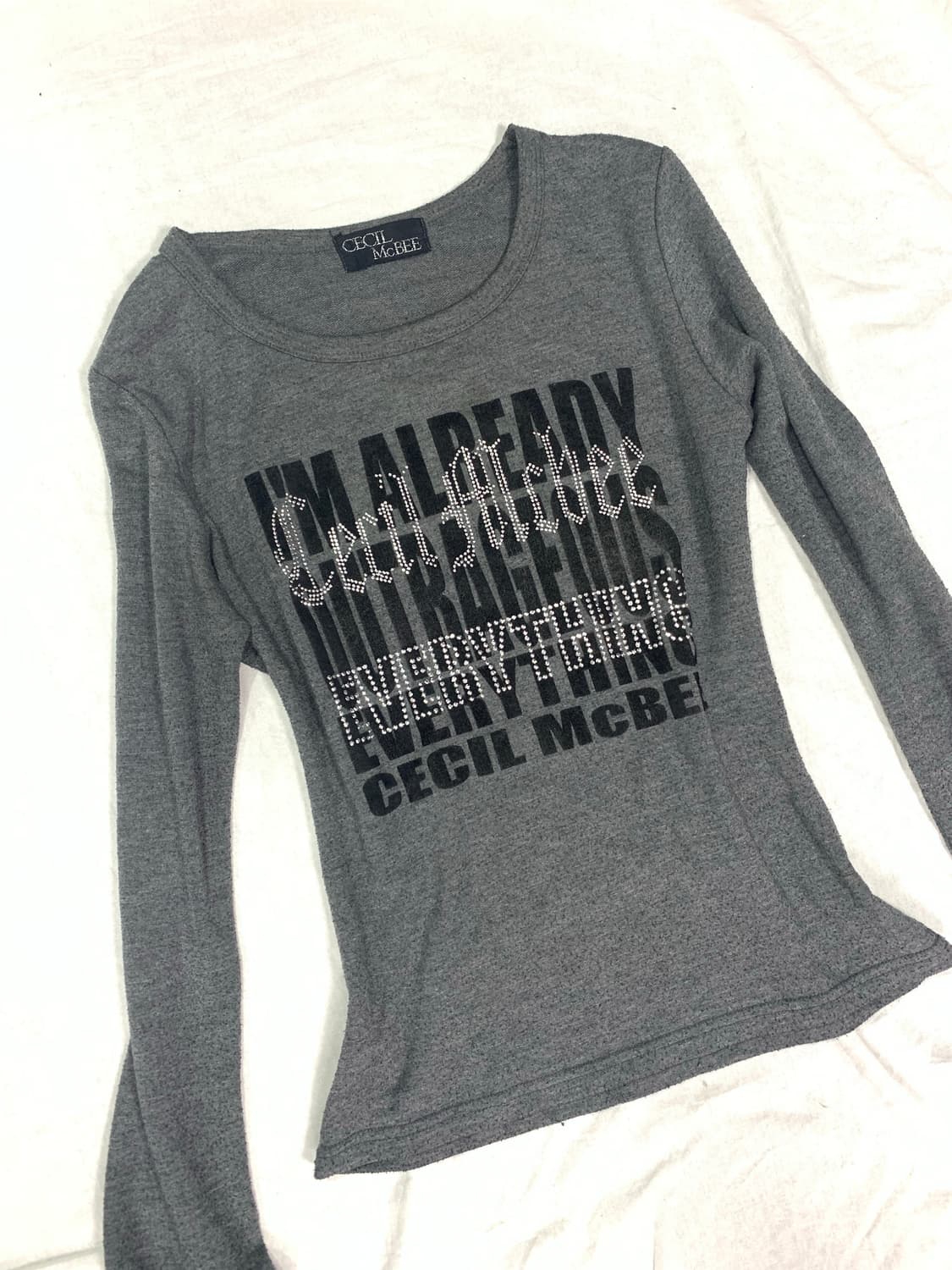 Cecil Mcbee y2k mood long sleeve 상품이미지2