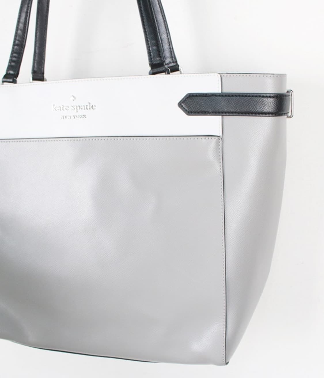 Kate Spade new york 실버 레더 숄더백 가죽 가방 상품이미지2