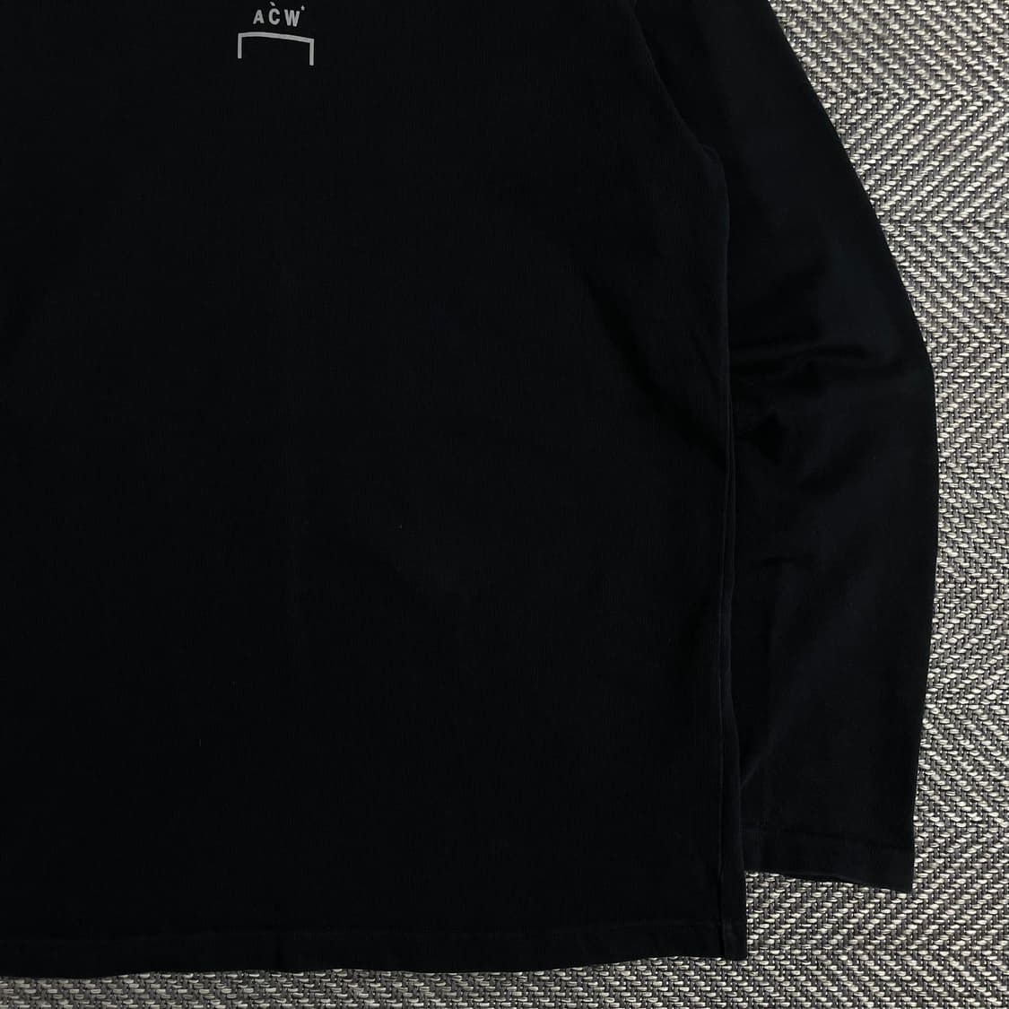 어콜드월 센터로고 박시핏 롱슬리브 티셔츠y 3088 상품이미지3