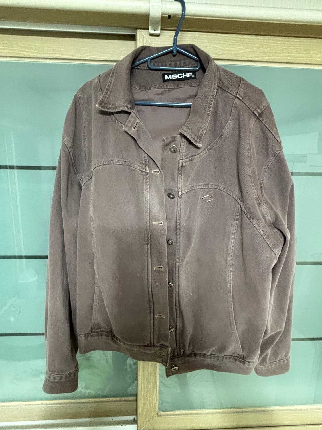 미스치프 트러커 자켓 로즈 브라운 상품이미지2