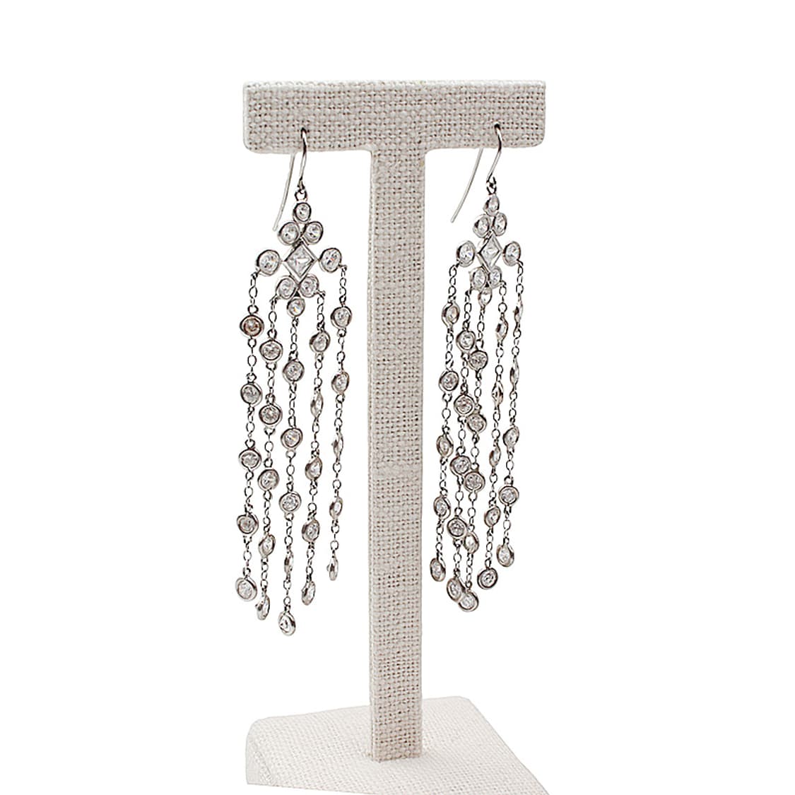 크리스탈 샹들리에 925실버 귀걸이 상품이미지4