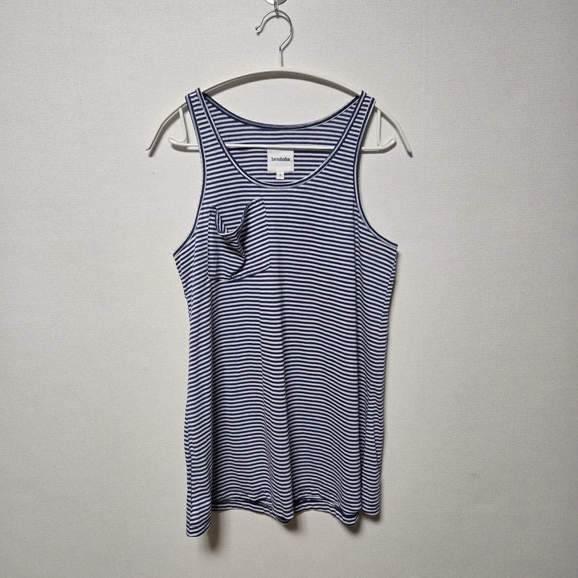 브루하하 코튼 슬리브리스 탑 / 여성 나시 / 여성 슬리브리스 상품이미지1