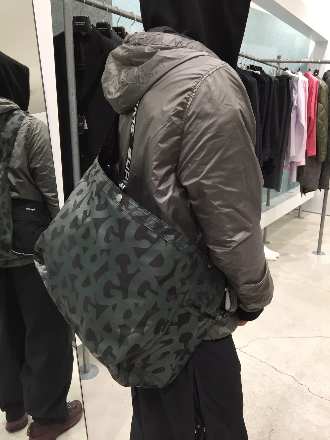 꼼데x요시다포터 신상 크로스백 상품이미지1