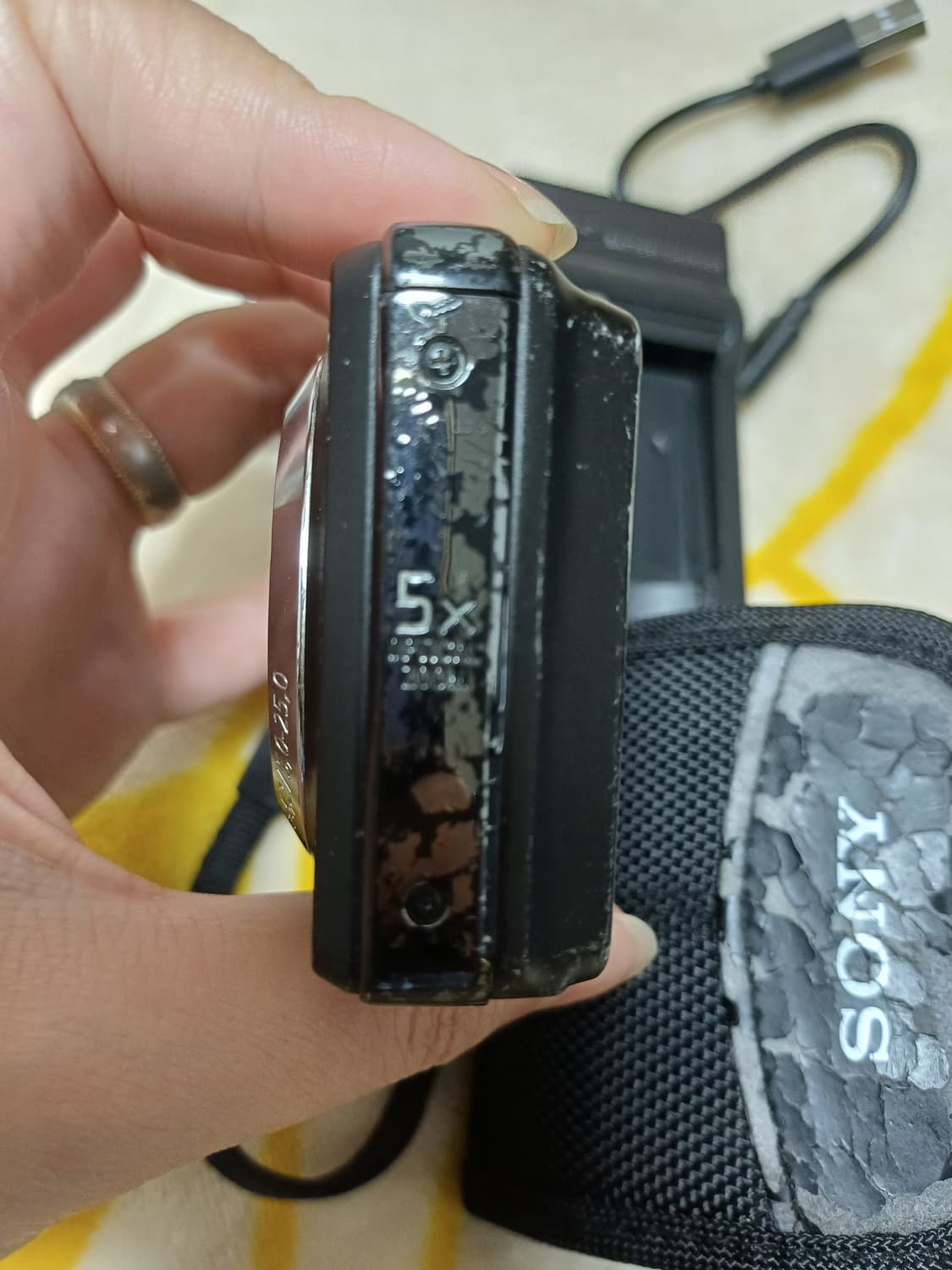 소니 사이버샷 DSC-W270 디지털 카메라 작례있음 상품이미지4