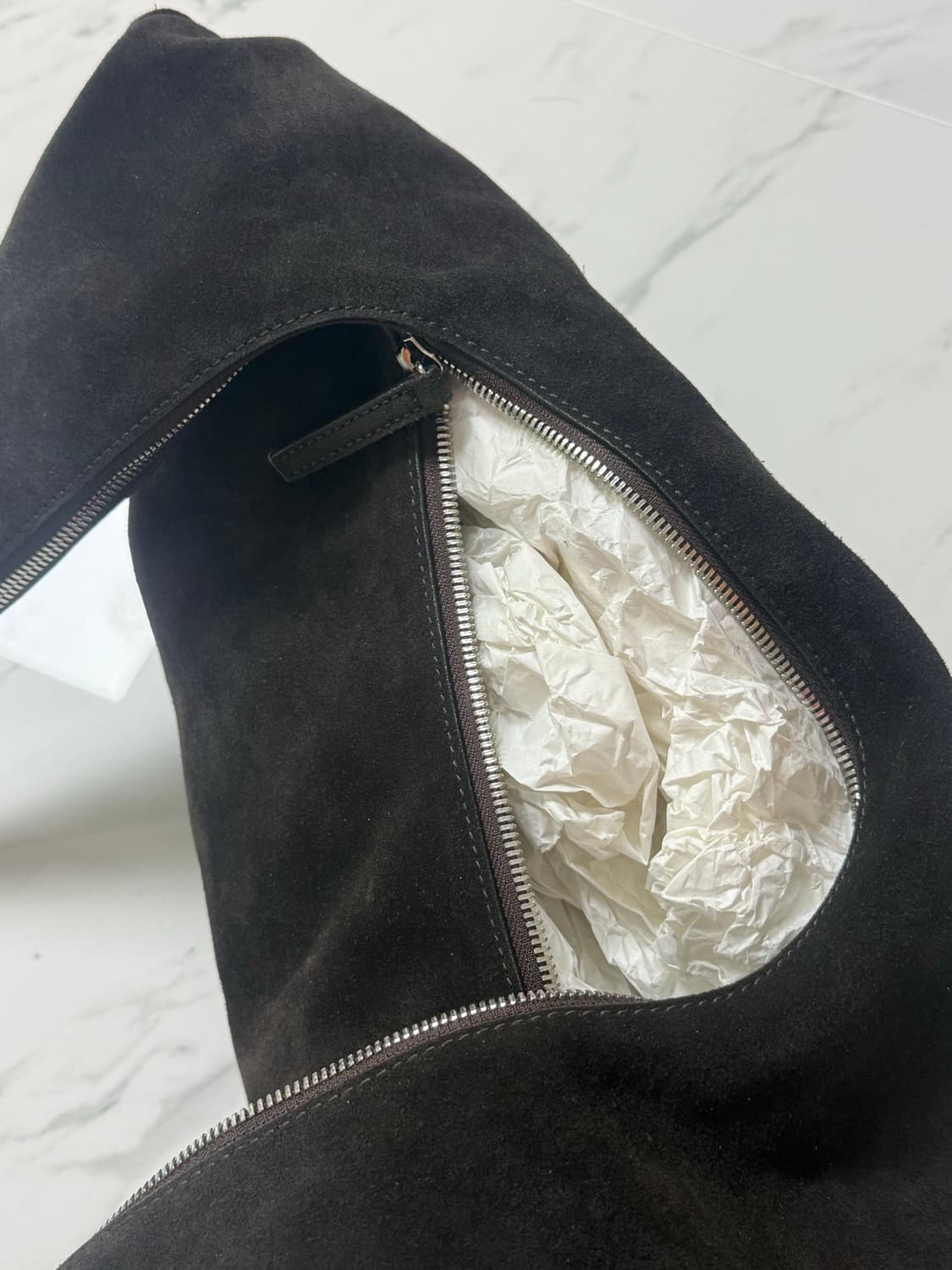 (금요일까지 가격) [무배] 마지셔우드 호보 라지 숄더백 스웨이드 가방 상품이미지1