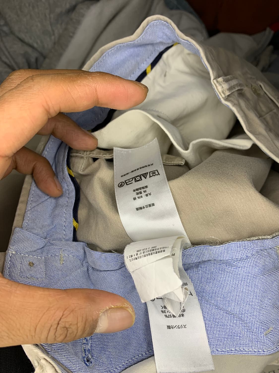 POLO RALPH LAUREN 스트레이트핏 워시 스트레치 치노 팬츠 상품이미지6