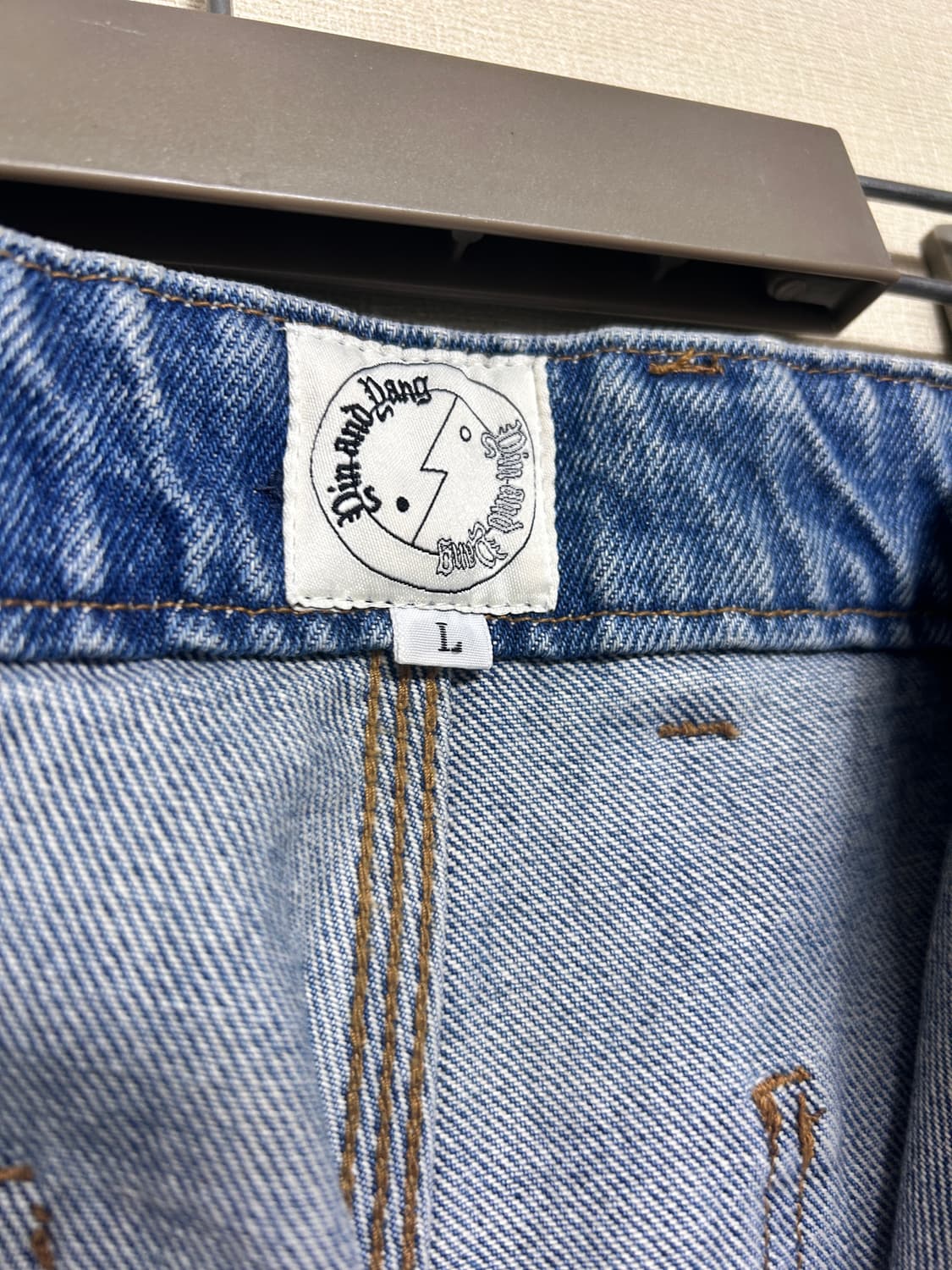 [L] yin and yang 인앤양 데님 카펜터 상품이미지5