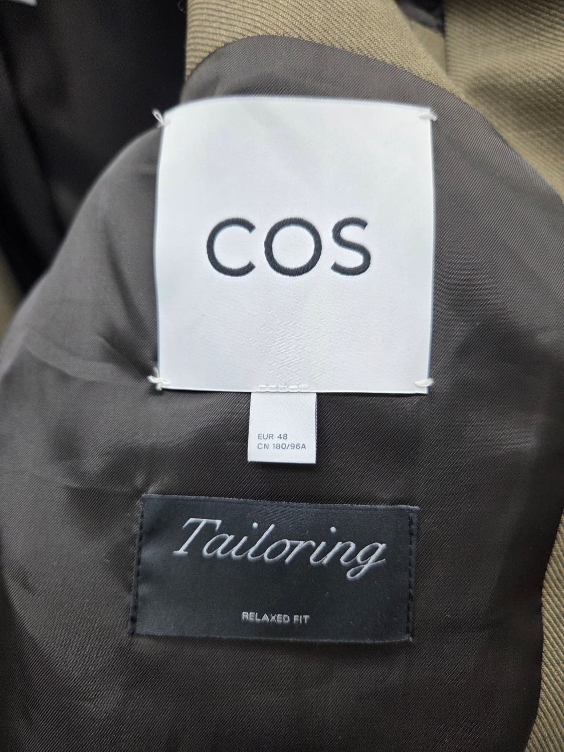 코스 릴랙스드핏 테일러링 울 블레이저 자켓 상품이미지5