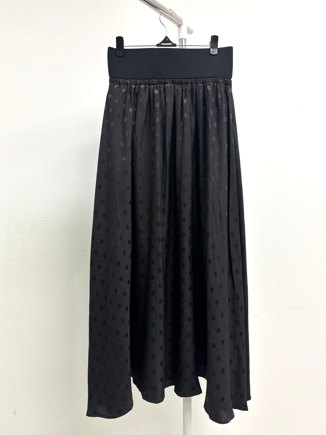 빈티지 블랙 도트 스커트 상품이미지4