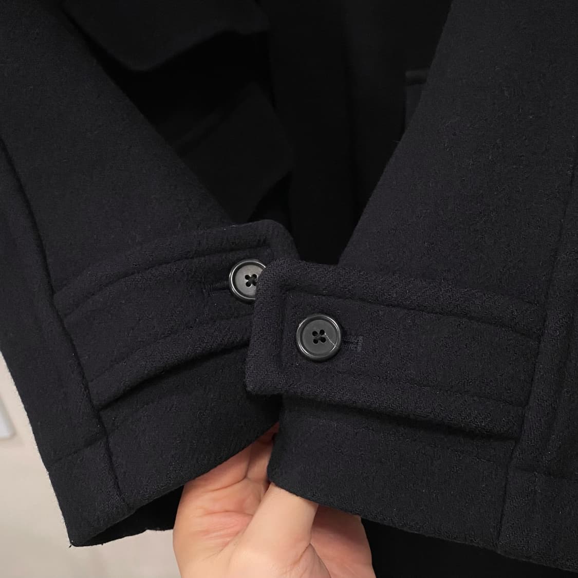 아웃스탠딩 메리노울 롱 발마칸 코트 상품이미지5