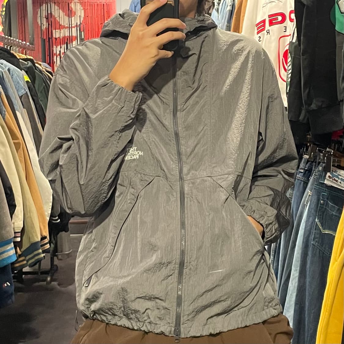 [IM] north face 노스페이스 라이트그레이 바막  상품이미지5