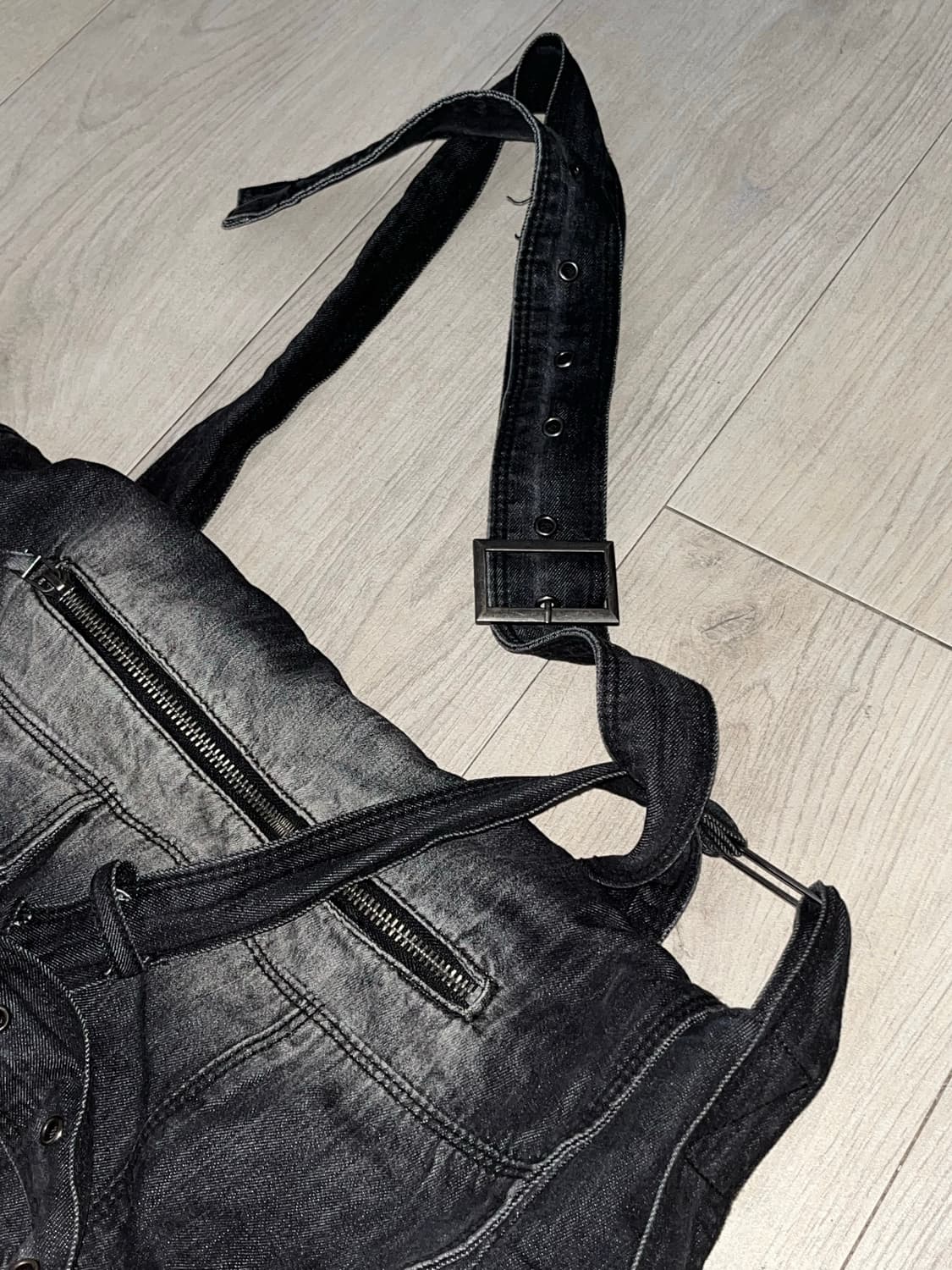 제이디드 런던 데님 메신저백 가방 상품이미지4