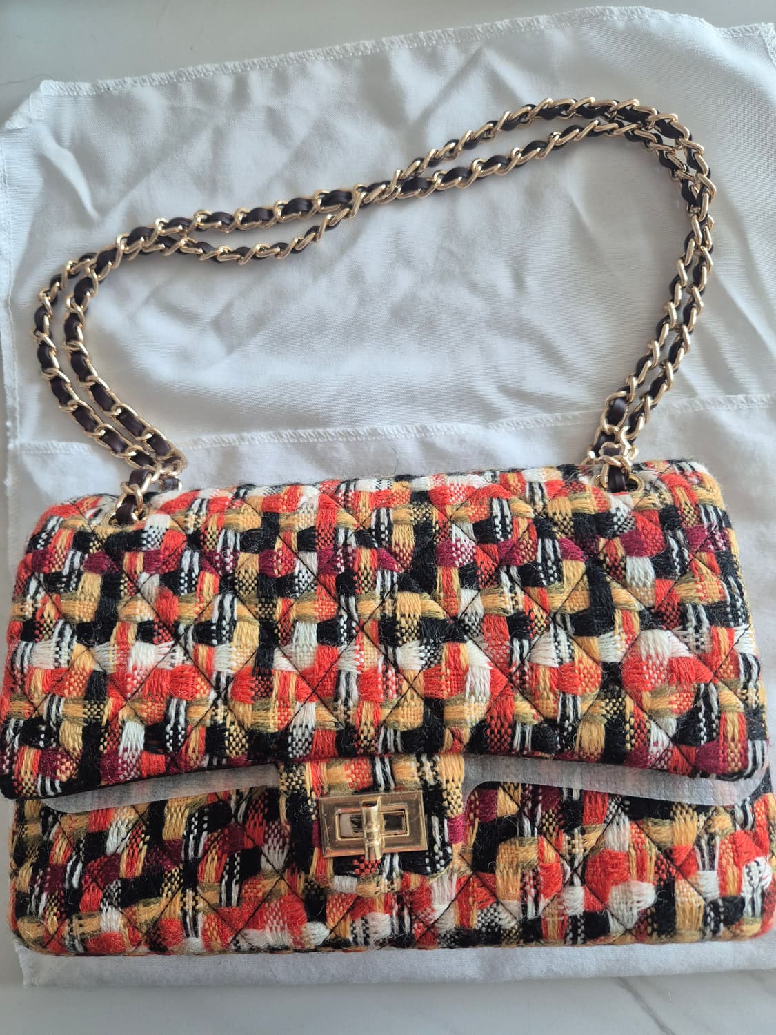 트위드숄더백 상품이미지1