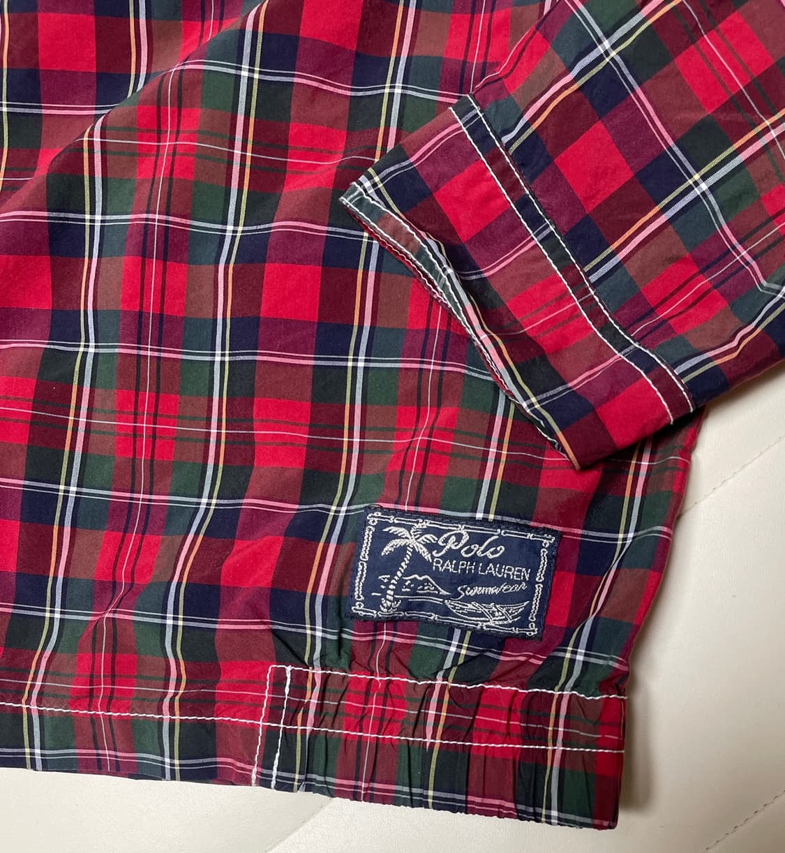 폴로 랄프로렌 빅포니 체크 후드 자켓 상품이미지5