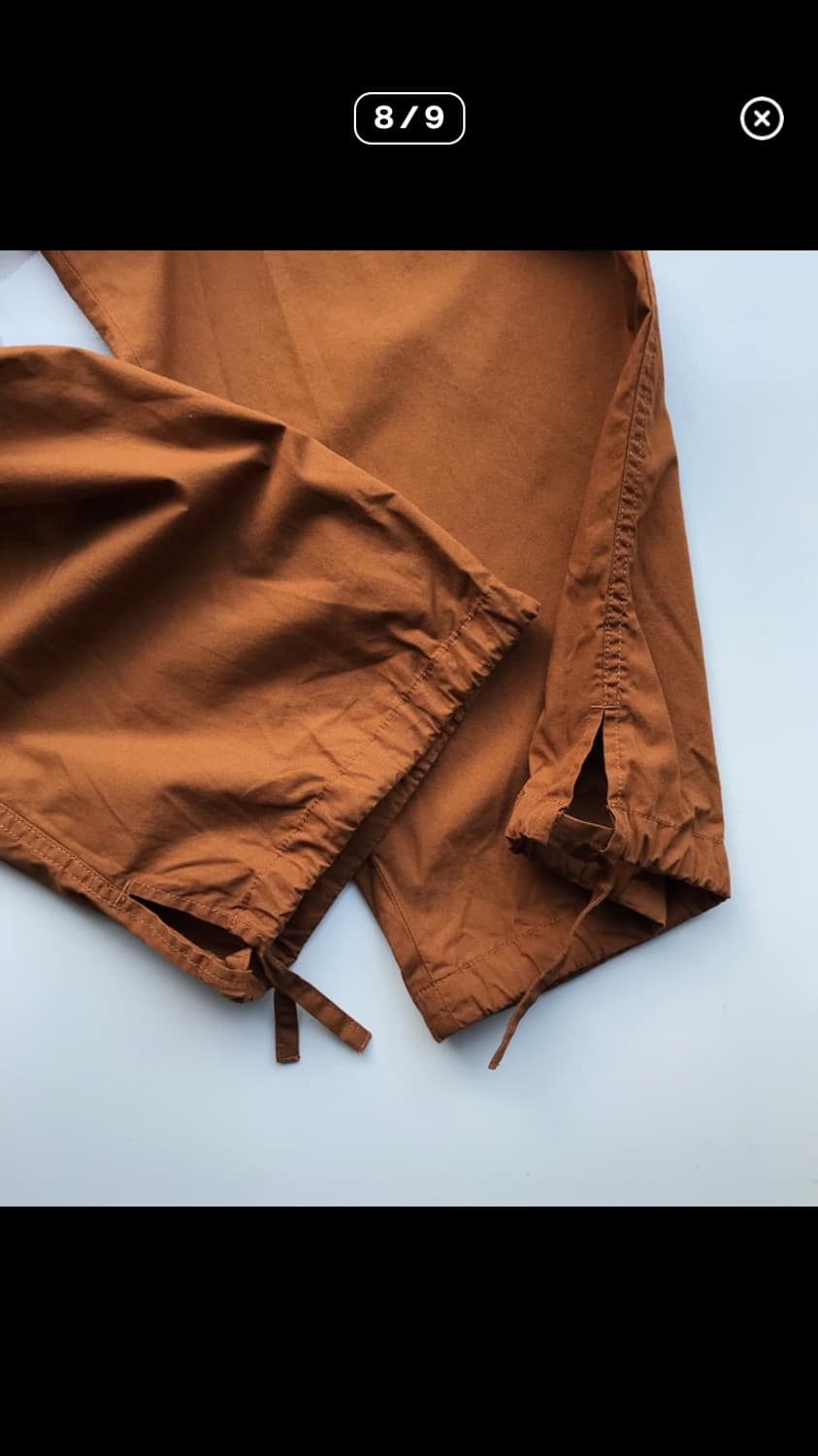 Beams boy design draw cord easy pants 상품이미지4