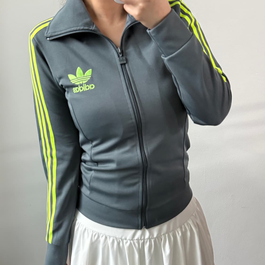 [S] 아디다스 그레이 져지 상품이미지1