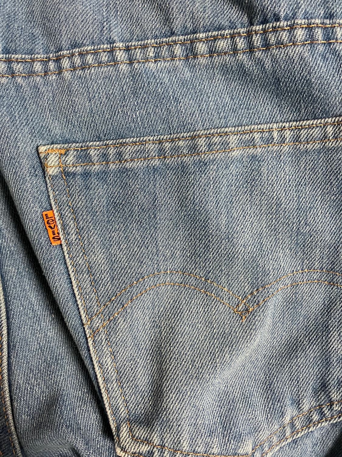 70s 리바이스 오렌지탭 40519-0913 스트레이트 데님 팬츠 상품이미지3