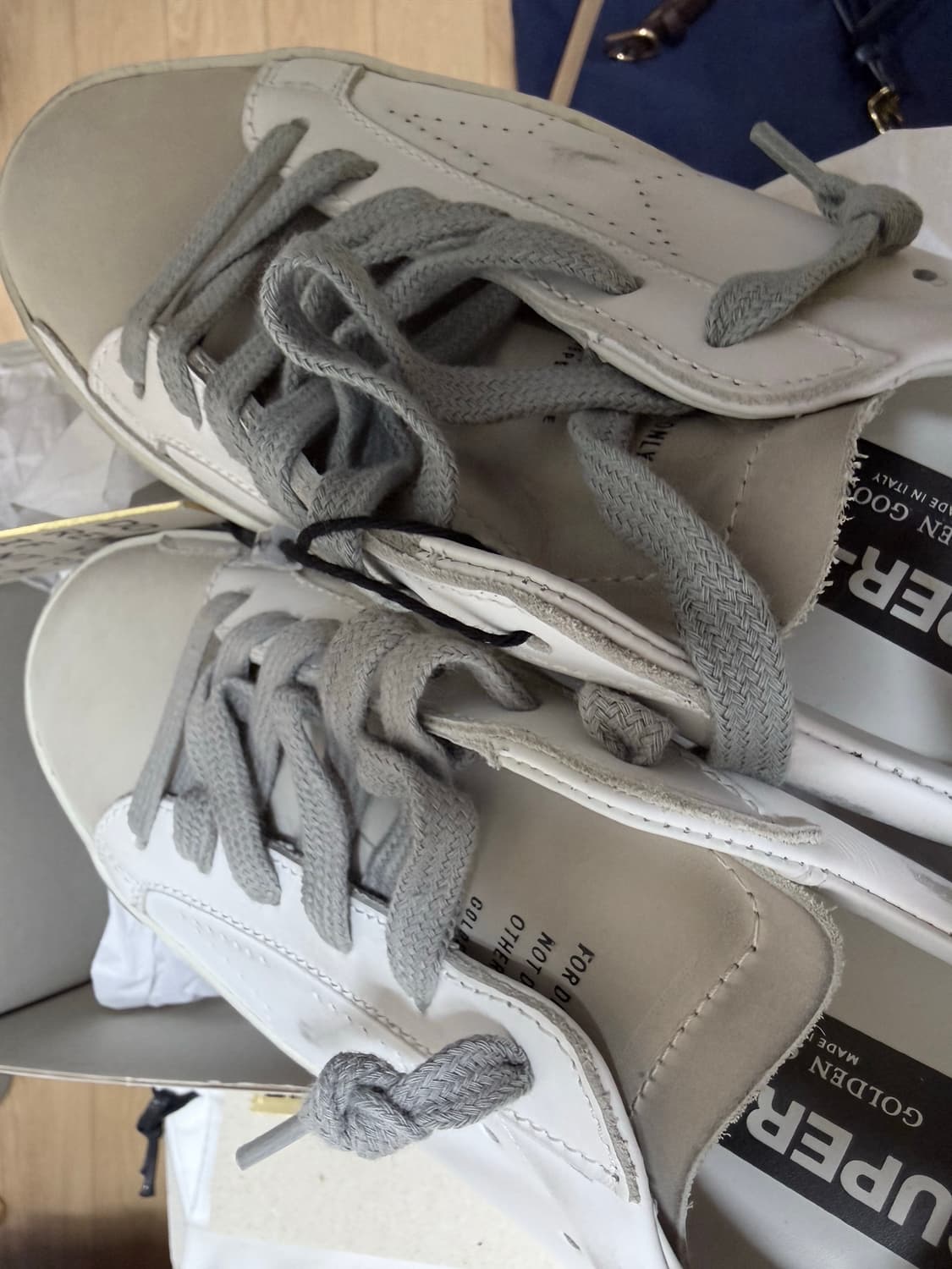 골든구스 슈퍼스타 스케이트 화이트 36 상품이미지6